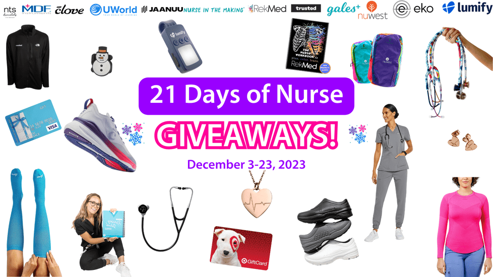 Unwrap Joy With 21 Days of Nurse Giveaways! Enter To Win!